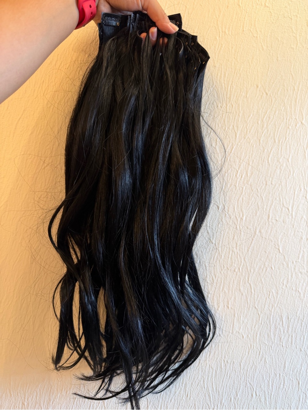 Goo Goo Black Clip-In Hair Extensions (18 /20 inch)